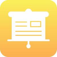 Presentation Vector Icon