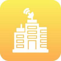 Building Network Vector Icon