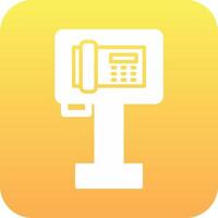 Public Phone Vector Icon