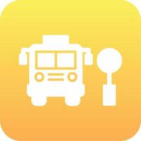 Bus Stop Vector Icon