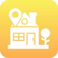 Home Location Vector Icon