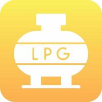 Liquefied Petroleum Gas Vector Icon