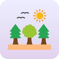 Forest Vector Icon