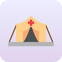 Refugee Camp Vector Icon
