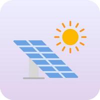 Solar Panel Vector Icon