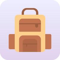 Backpack Vector Icon