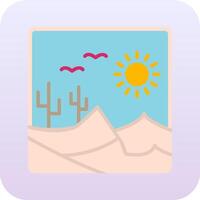 Desert Vector Icon