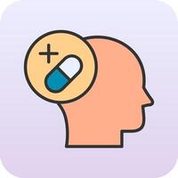 icono de vector de salud mental