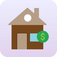 Housing Tax Vector Icon