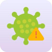 icono de vector de virus