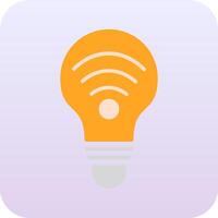 Smart Bulb Vector Icon