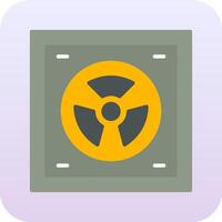 Radioactive Vector Icon