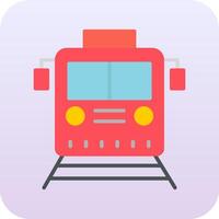 icono de vector de tren