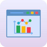 Bar Chart Vector Icon