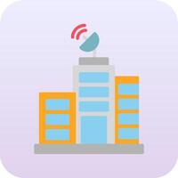 Building Network Vector Icon