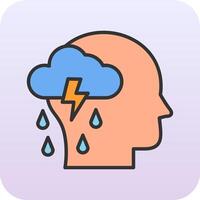 Depression Vector Icon