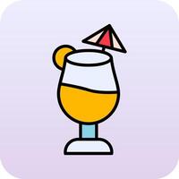 Cocktail Vector Icon