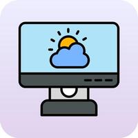 Weather News Vector Icon