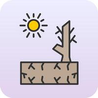 Drought Vector Icon
