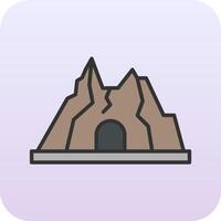 Cave Vector Icon