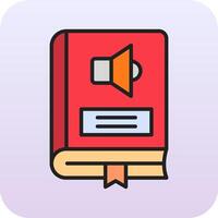 Audio Book Vector Icon