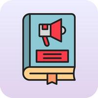 Book Marketing Vector Icon