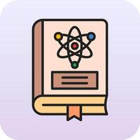 Physics Book Vector Icon