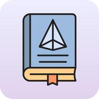 Trigonometry Book Vector Icon