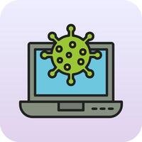 Virus Attack Vector Icon