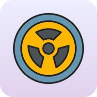 Radiation Vector Icon