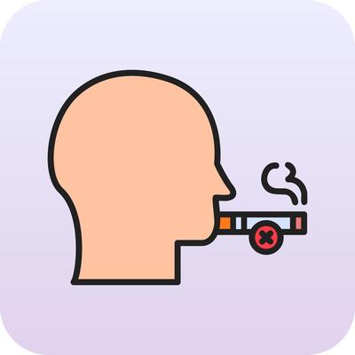No Smoking Vector Icon