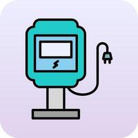 Charging Station Vector Icon