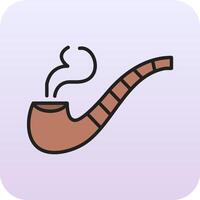 Smoking Pipe Vector Icon