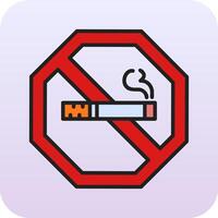 No Smoking Vector Icon