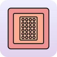 Nicotine Patch Vector Icon