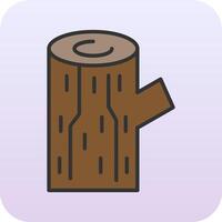 Wood Vector Icon