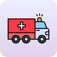 Ambulance Vector Icon