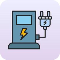 Charging Station Vector Icon