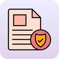 Approved Document Vector Icon