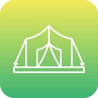 Tent Vector Icon