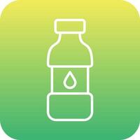 icono de vector de botella de agua