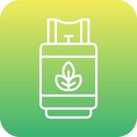 Biogas Vector Icon