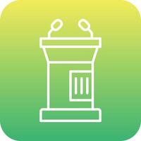 Lectern Vector Icon