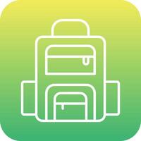 Backpack Vector Icon