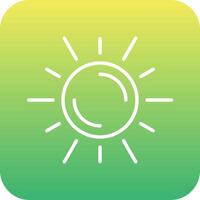 Sun Vector Icon