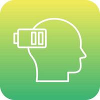 Exhausted Vector Icon