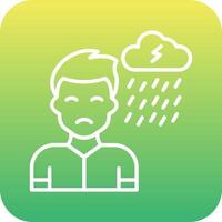 Depression Vector Icon