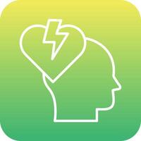 Broken Heart Vector Icon