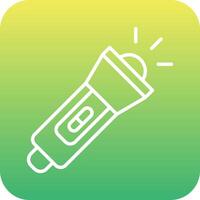 Flashlight Vector Icon