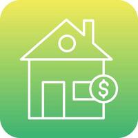 Housing Tax Vector Icon